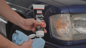 น้ำยา Liqui Moly พลาสติกดำ 250 มล. ติดทนนาน แถมฟองน้ำ 1 ก้อน - ประกอบสุขภาพดี