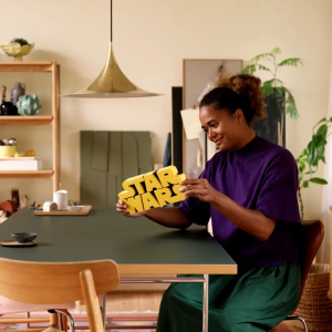 LEGO Star Wars 75407 Brick-Built Star Wars Logo (700 Pieces)