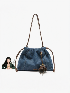 BELLE | Túi Xách Vai Oversized Denim