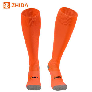 Professional Long Tube Football Socks for Men Thickened Towel Bottom Anti-slip Design Adult And Childrens Version ZHIDA Brand