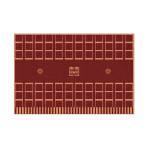 WOAISHENGHUO | Red Wedding Doormat