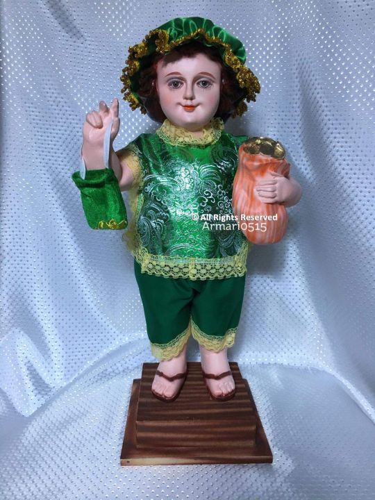 Sto. Nio de la Suerte Medium Statue Medium Size Religious Statue Catholic  Devotional Statue - Lazada | Lazada PH