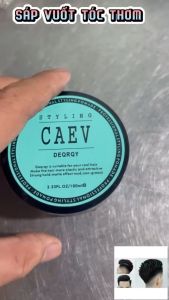 CAEV Pomade Clay Wax Hair Styling 100ml - Strong Hold Natural Finish