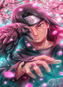 Bandai | Bộ Tranh Sơn Dầu Vẽ Theo Số Nhân Vật Anime Naruto Uzumaki Trang Trí Nhà Cửa Phòng Khách Phòng Ngủ Không Cần Khung.
