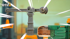 Đồ chơi đường ray mỏ khai thác – xe công trình tàu hỏa mini xe vượt chướng ngại mạo hiểm cho bé