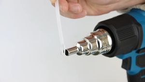 MAKITA  ปืนลมร้อนไร้สาย 2000W 299V เครื่องเป่าลมร้อนมือถือ พร้อมหัวฉีด 2 ชิ้น | ไร้สาย ใช้งานสะดวก แรงลมร้อนสูง Brushless Wireless hot air gun