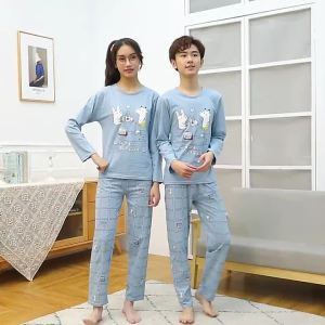 Teenage Girls Pajamas New Summer Long Sleeve Childrens Clothing Boys Sleepwear Cotton Pyjamas Sets for Kids 9 10 12 14 16 Years