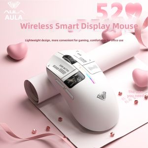 AULA | Wireless Bluetooth USB Rechargeable Lightweight Aesthetic Computer Mouse