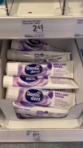 Kem Đánh Răng Dontodent Nội Địa Đức 125ml - Hàng nhập chính hãng