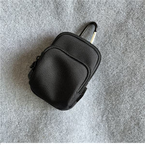New Multifunctional Mini Hanging Bag for Men Leather Belt Waist Pouch Storage Organizer with Key and Card Slot