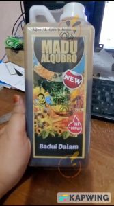 Madu Badui merek Al qubro kemasan derijen 1 kg