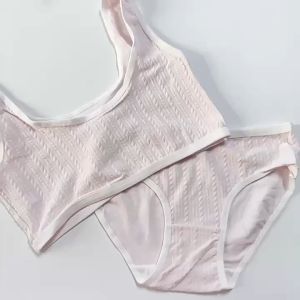 SFL SATU SET MINISET ANAK BAHAN KATUN ADEM LEMBUT ANTI GATAL CELANA DALAM DAN BRA CD KOLOR BH REMAJA SD SMP SEKOLAH WARNA SERAGAM LUCU IMUT KATUN COTTON TEBAL COD 864