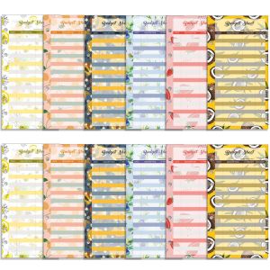 Budget Sheet Cash Envelope Inner Pages Consumption Card Paper A6 Hole Punch Loose Leaf Notebook Core Replacement Business Supplies