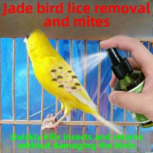 Remove Parrot Birds Mites Lice Parasites Plant Natural Extraction Spray Treatment Hair Loss and Pecking Hair