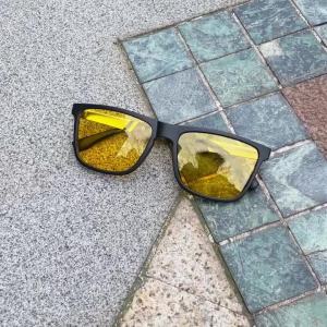 CRIXALIS Polarized Night Vision Sunglasses For Men And Women Driving Fishing Square Sun Glasses Anti-reflective Shade UV400