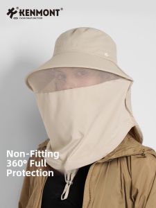 kenmont | Full Face Sun Protection Hat With Face Shield One Size