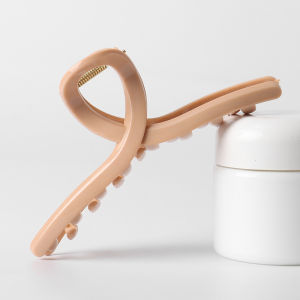 13cm Large Size Safe Soft Silicone Hair Claw Clips Womens Bent Non-defrmation Shark Grips 2026 Upgrade Trendy Hair Accessories