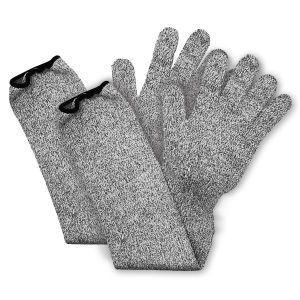 Anti-cut garden work gloves HPPE material extra long garden gloves can protect palms and arms New garden protection tools