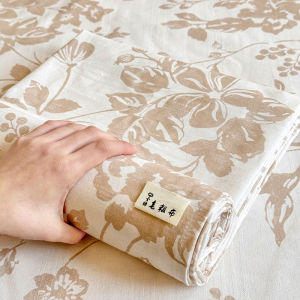 LINGYUN | Thickened Original Cotton and Linen Bed Sheet