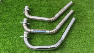 Cổ pô Raider fi 150 32-34-38mm inox xi kenmài xước