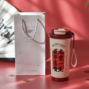 Creative Insulated Mug Warm Hearted Birthday Gift for Best Friend Practical Christmas Gift for Colleagues Womens Day Gift