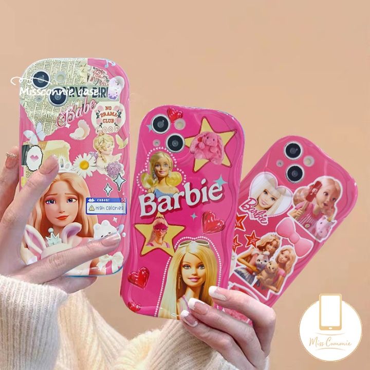 MissConnie Rose Red Pretty Barbie Phone Case Compatible for IPhone