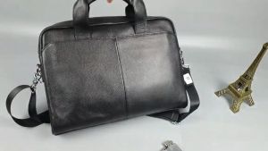 [Hỏa tốc] Túi công sở nam da bò thật Túi đựng laptop da thật CD306LD (Đen/Cafe) - 100% da bò thật BH 3 năm