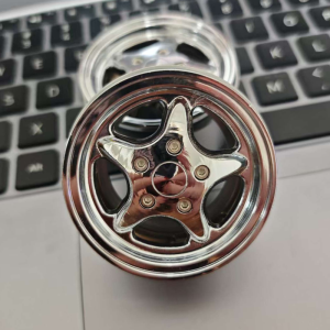 4 Mâm Xe Kim Loại 1.9 Inch Dành Cho Xe RC Crawler 1/10 Traxxas TRX4 SCX10 RC4WD D90 TRX6 G63 Tank 300 Wrangler - Thiết Kế Hình Sao Năm Cánh