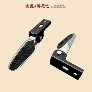 Aluminum Tepak sisi jari/ Pijakan Kaki Nanti Universal Sepeda Listrik 1 Set