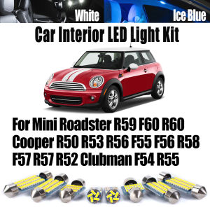 Canbus Car Bulbs LED Interior Light Kit For Mini Roadster R59 F60 R60 Cooper R50 R53 R56 F55 F56 R58 F57 R57 R52 Clubman F54 R55