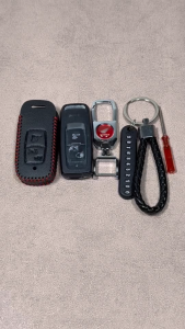 Sarung Kunci For Honda ADV 160 / PCX 160 / Click 160 / Scoopy 2023 Remote Key Cover Leather Case Keychain Accessories