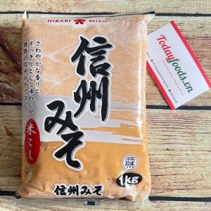 Tương Miso Shinshu (Hikari) Nhật Bản nấu súp gói 1KG
