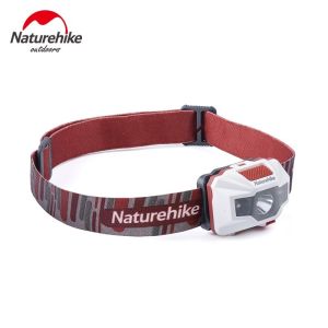 Naturehike Waterproof USB Charge LED Headlamp - Adjustable Strap - Waterproof Design - USB Rechargeable - Outdoor Camping Hiking Lighting