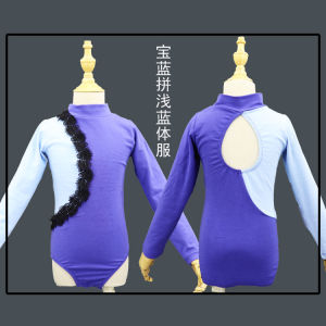 Professional Youth Kids Leotards Fall and Winter Long Sleeves Girls Ballet Chinese Classic Dance Dancing Grade Examination One-Piece