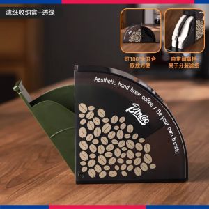 Food Grade Bincoo Coffee Filter Paper Hand Pour V60 Manual Coffee Grinder Drip Filter Coffee Pot Filtering Paper