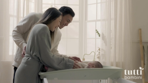 Tutti Bambini Cushi Baby Cot Top Changing Mat (Assorted Colours)