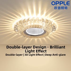 OPPLE | Crystal Embedded Ceiling LED Spotlights