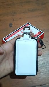 Gantungan Kunci Kulit Dompet STNK Mobil Motor Single Slot Dompet Kunci Polos Tanpa Logo