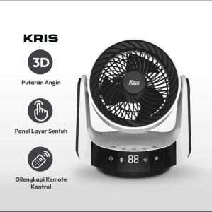 Kris 9 Inci Kipas Angin Meja Dengan Lcd 70 Watt