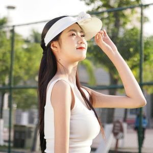 【SG Stock】Outdoor Fan Portable Hat Fan USB Charging Mini Fan Summer Sun Protection Rotating High Wind Power