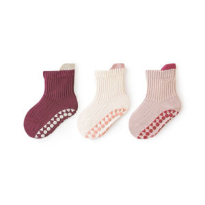 0-5T Spring and Autumn Floor Socks Baby Toddler Comfortable Class Cotton Socks Baby Glue Non-slip Childrens Floor Socks