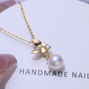 จี้ไข่มุกเงินแท้ S925 DIY เครื่องประดับแฟชั่นหรูหรา จี้เงินเปล่าสำหรับผู้หญิง อุปกรณ์เสริม จี้ครึ่งสำเร็จรูป 8-13