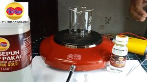 Kompr listrik Maspion Penunjang perlengkapan sepuh Perhiasan Emas Perak Kuningan Diamon