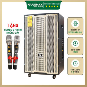 Loa Kéo Nanomax SK-18F5 Bass 50cm Công Suất 1150w/max Karaoke Bluetooth