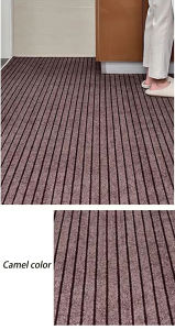 Striped Carpet Anti Slip Washable Fully Covered Oil Absorbing Used in Kitchens Corridors Runways Entrances Bathrooms