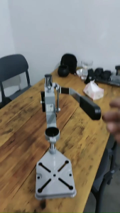 Drill Stand Press Mini Electric Drill Carrier Bracket 90 Degree Rotating Fixed Frame Workbench Clamp