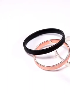 (NCS) 1 Pasang Gelang Metal Perapih Baju Sleeve Lengan Kemeja panajang oversize Logam Armband handband elastis manset tangan kaos