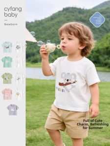 CAIYINGFANG | Breathable Cotton Thin Sleeve T-shirt