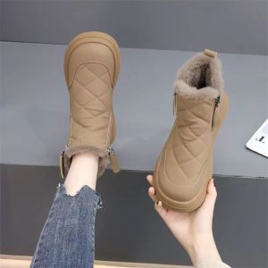 JIFANPAUL | Warm Fur Lined Waterproof Slip Resistant Boots