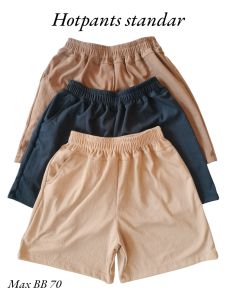 celana hotpants knit standar max BB 70 (model random)